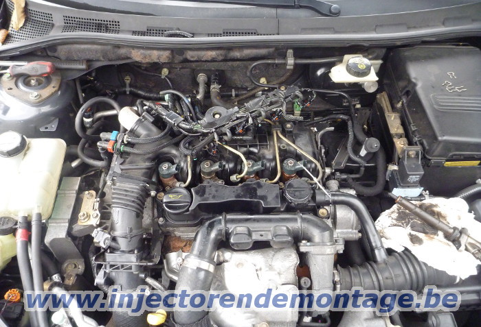 Injectors removal from Mazda 3 with 1,6 CITD
                engine